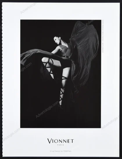 Vionnet 2015 Print Ad - Anna Cleveland