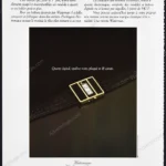 Waterman Watches 1979 Print Ad
