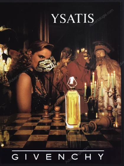 Ysatis de Givenchy 1989 Print Ad