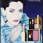 Yves Saint Laurent Fantasie Cosmetics 1993 Print Ad - Lucie de la Falaise