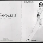 Yves Saint Laurent 1979 12-Page Advertorial - Gia Carangi