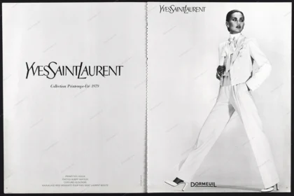 Yves Saint Laurent 1979 12-Page Advertorial - Gia Carangi