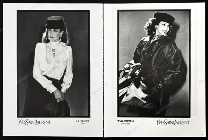 Yves Saint Laurent 1980 5-Page Advertorial - Dalma Callado