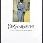 Yves Saint Laurent Haute Couture SS 1986 9-Page Advertorial