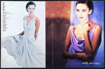 Adolfo Dominguez 1990 Print Ad - Javier Vallhonrat