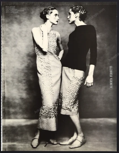 Alberta Ferretti 1998 Print Ad - Paolo Roversi