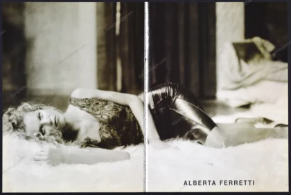 Alberta Ferretti Fall Winter 2002 7-Page Advertorial - Eva Herzigova, Paolo Roversi