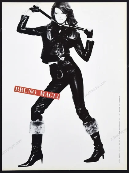 Bruno Magli Shoes 2001 Print Ad - Ellen von Unwerth
