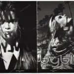 Byblos 1990 4-Page Print Ad - Claudia Schiffer, Albert Watson