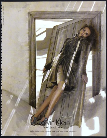 Calvin Klein 2005 Print Ad - Natalia Vodianova