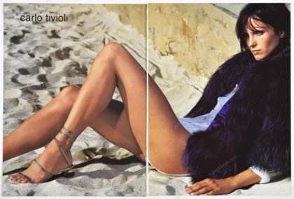 Carlo Tivioli Furs 2001 Print Ad