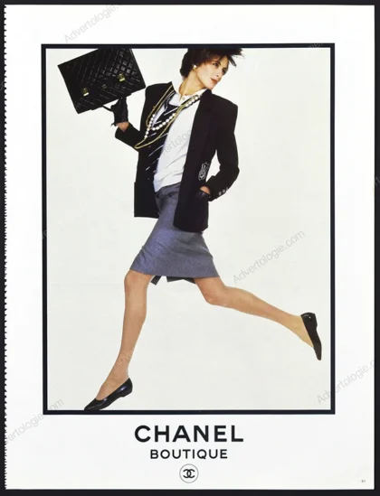 CHANEL Boutique 1985 8-Page Advertorial - Inès de la Fressange