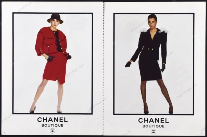 CHANEL Boutique 1985 8-Page Advertorial - Inès de la Fressange