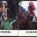 Chanel 1993 Print Ad - Claudia Schiffer