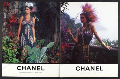 Chanel 1993 Print Ad - Claudia Schiffer