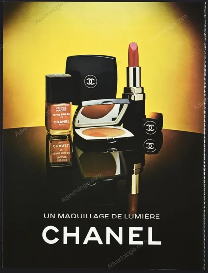 Chanel Cosmetics 1977 Print Ad