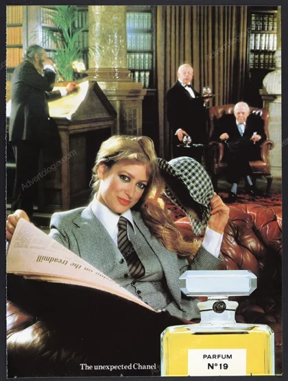 Chanel N°19 Perfume 1979 Print Ad