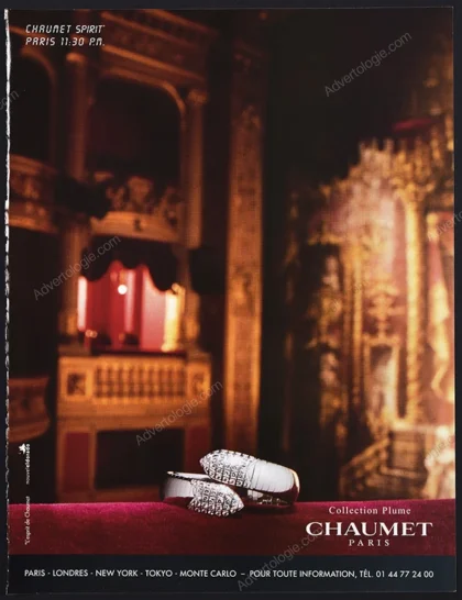 Chaumet Jewelry 2001 Print Ad
