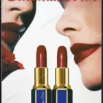Christian Dior Lipstick 1989 Print Ad