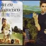 "Cita en San Francisco" 2008 14-Page Editorial - Daria Werbowy, Pierce Brosnan
