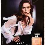 Coco Mademoiselle Chanel Perfume 2010 Print Ad - Keira Knightley