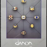 Danon Joailliers 1985 Print Ad