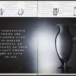 Dartington Crystal Glassware 1989 Print Ad