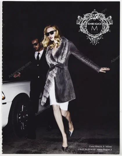 Diego M Furs 2015 Print Ad