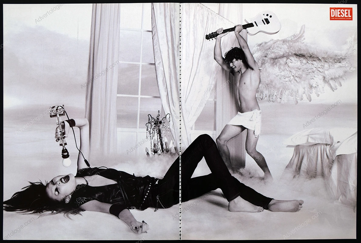 Diesel Clothing 2006 "Highway to Heaven" 6-Page Print Ad - Terry Richardson