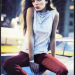 DKNY 1999 Print Ad - Esther Cañadas, Peter Lindbergh
