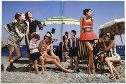 Dolce & Gabbana 2013 Print Ad - Bianca Balti, Monica Bellucci