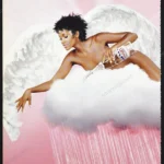 Evian Water 2002 Print Ad - "Angel"