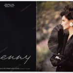 Genny 1986 Original Print Ad - Arthur Elgort