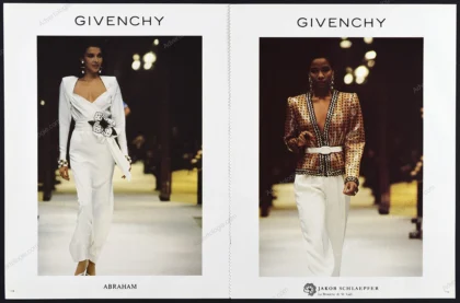 Givenchy 1986 7-Page Advertorial