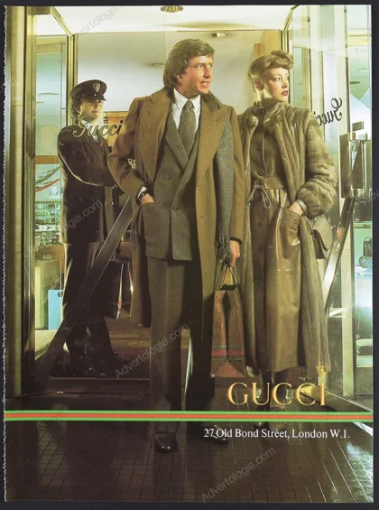 Gucci Fashion & Accessories 1979 8-Page Print Ad