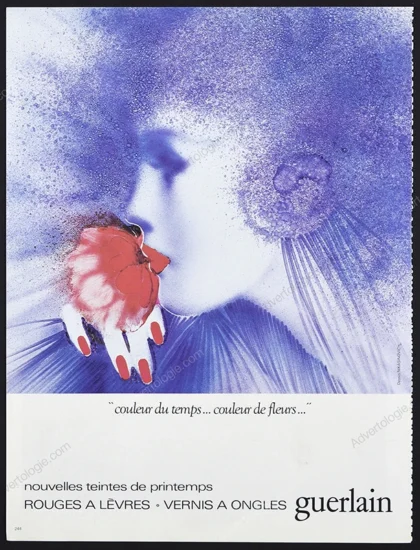 Guerlain Cosmetics 1979 Print Ad
