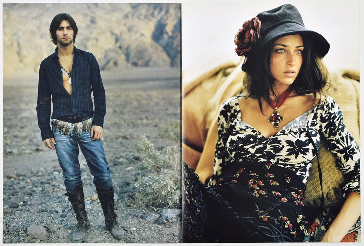 Guess 2002 6-Page Print Ad - Megan Ewin