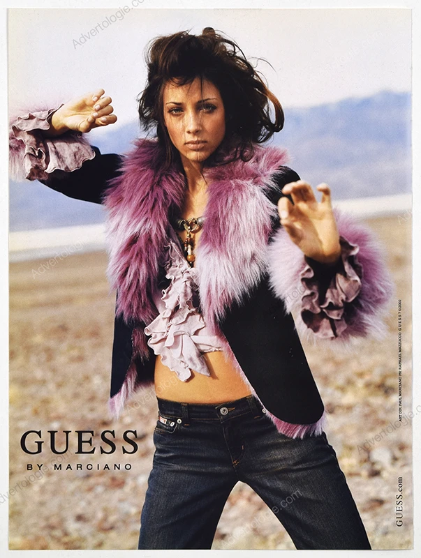 Guess 2002 6-Page Print Ad - Megan Ewin