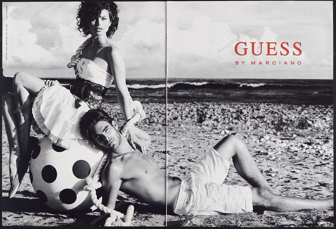 Guess by Marciano 2007 Print Ad - Jon Kortajarena, Noelle Roques