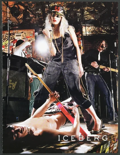 Iceberg 2003 Print Ad - David Lachapelle