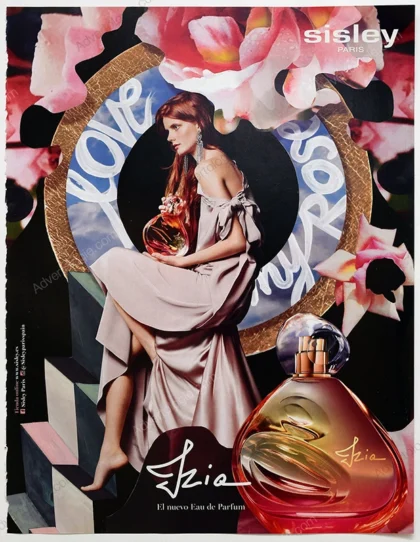 Izia Sisley Perfume 2017 Print Ad
