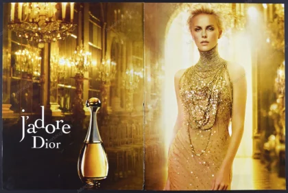 Dior J'adore Perfume 2011 print Ad - Charlize Theron