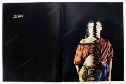 Jean Paul Gaultier 1985 Print Ad
