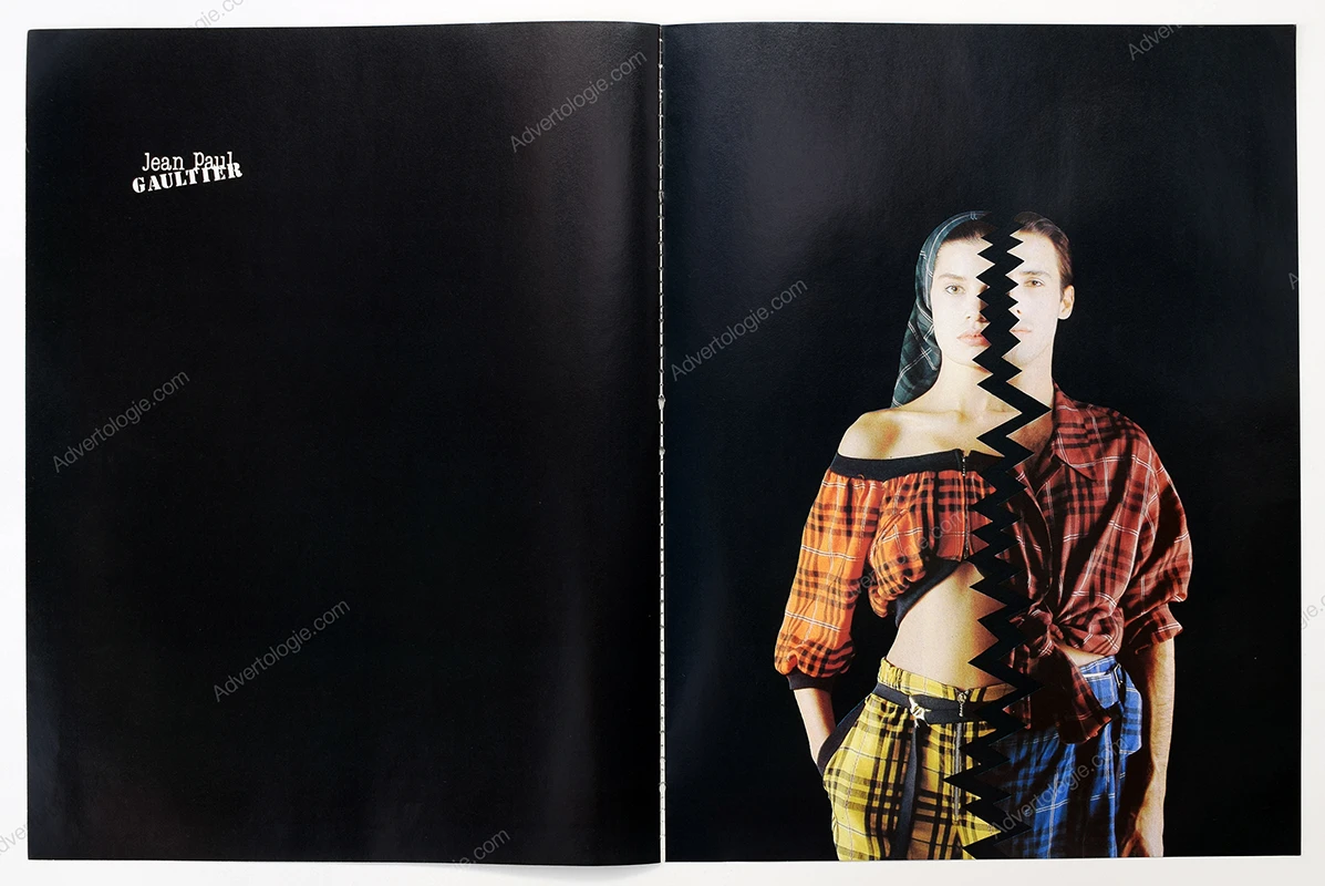 Jean Paul Gaultier 1985 Print Ad