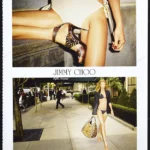 Jimmy Choo Shoes 2009 Print Ad - Angela Lindvall, Terry Richardson