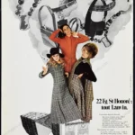 Lanvin Fashion & Accessories 1970 Print Ad