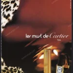 Le Must de Cartier Jewelry 1977 Print Ad