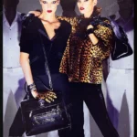 Longchamp 2009 Print Ad - Kate Moss, Daria Werbowy