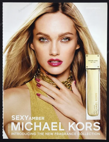 Michael Kors Sexy Amber Perfume 2014 Print Ad - Karmen Pedaru