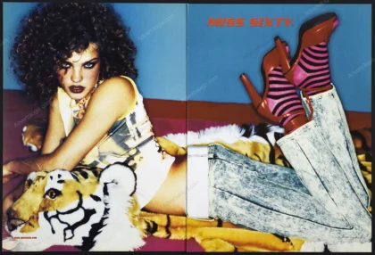 Miss Sixty 2001 Print Ad - Natalia Vodianova, Ellen von Unwerth